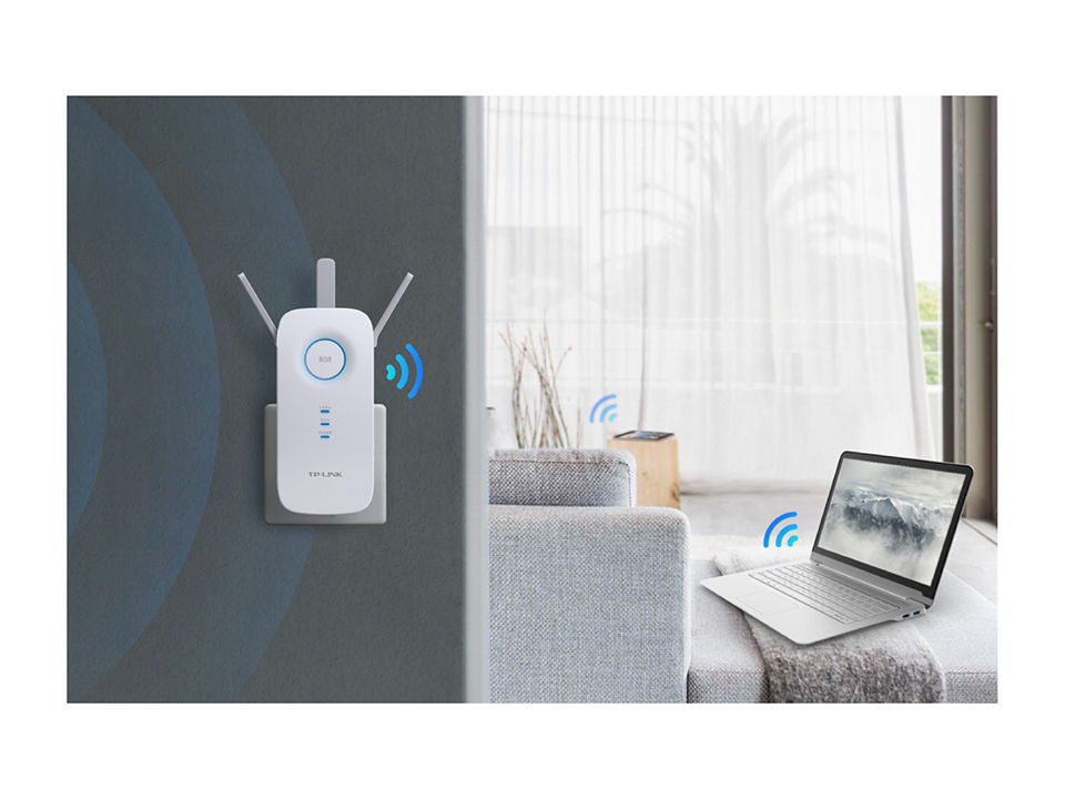 Удължител на обхват TP-Link RE450 AC1750 2-лентов - Image 4