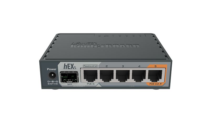 Рутер MikroTik hEX S RB760iGS