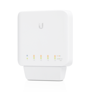 5-портов управляем гигабитен комутатор Ubiquiti UniFi Switch Flex