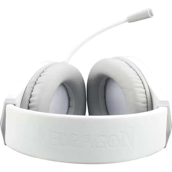 USB RGB LED геймърски слушалки с микрофон Redragon Hylas H260-W - Image 3