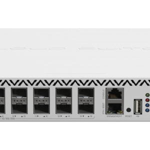 Комутатор MikroTik CRS518-16XS-2XQ-RM 2x 100 Gigabit QSFP28 порта и 16x 25 Gigabit SFP28 порта