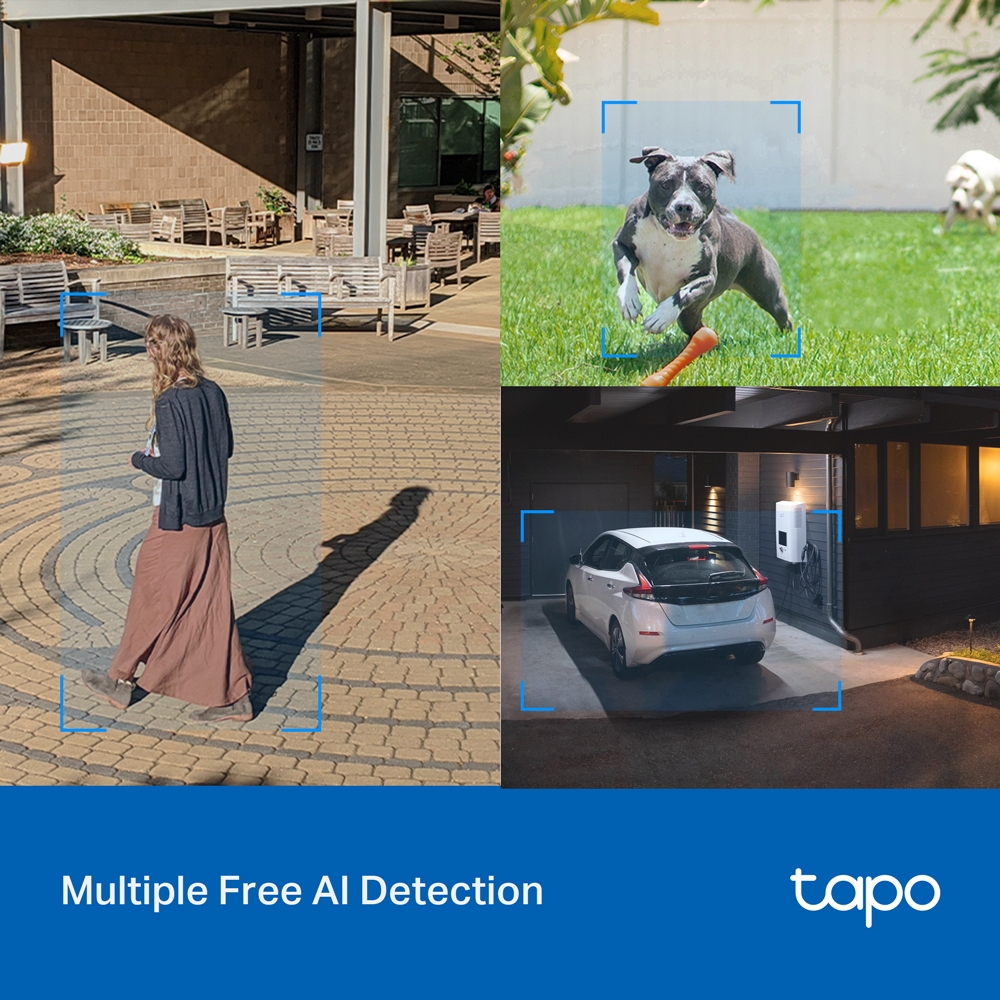 Външна охранителна камера TP-Link Tapo C520WS 2K QHD панорамна - Image 5