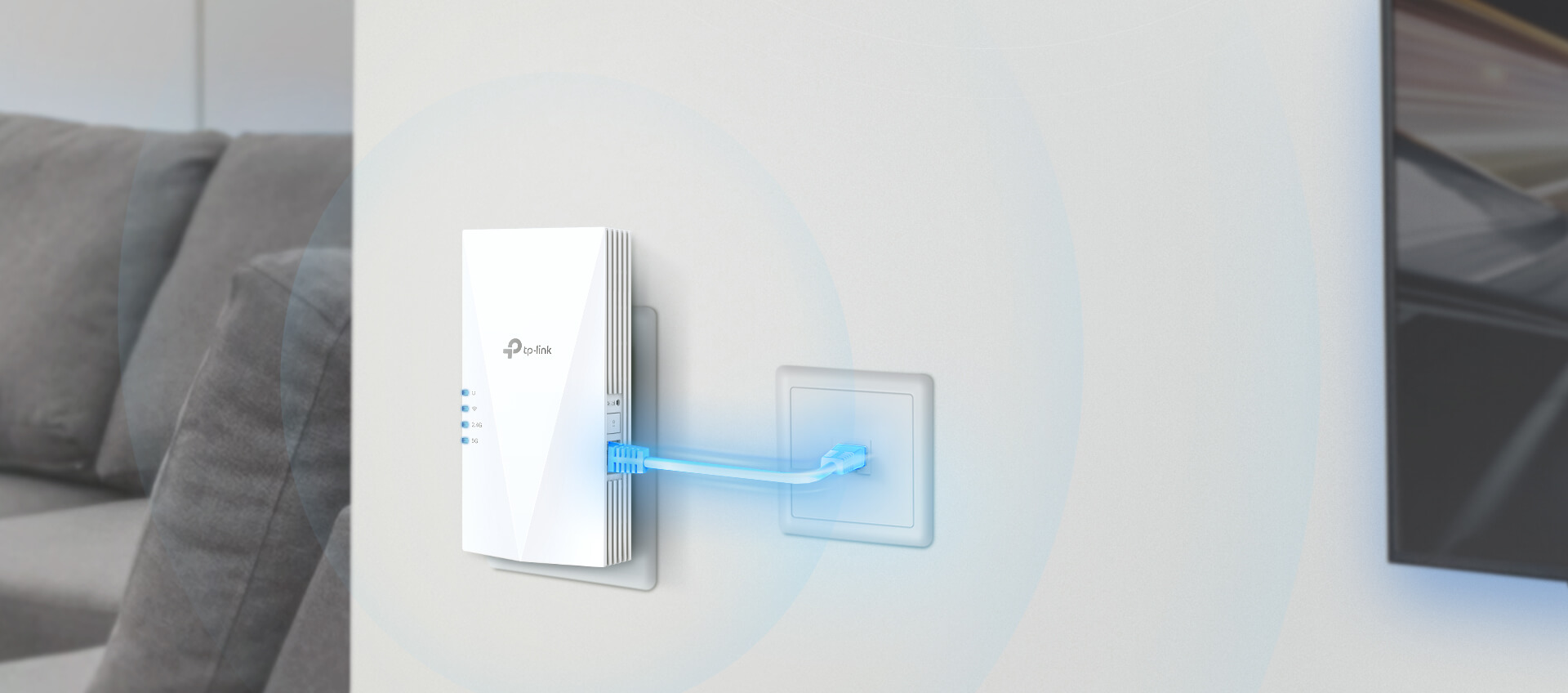 Удължител на обхват TP-Link RE700X AX3000 Wi-Fi 6 OneMesh 2-лентов - Image 5
