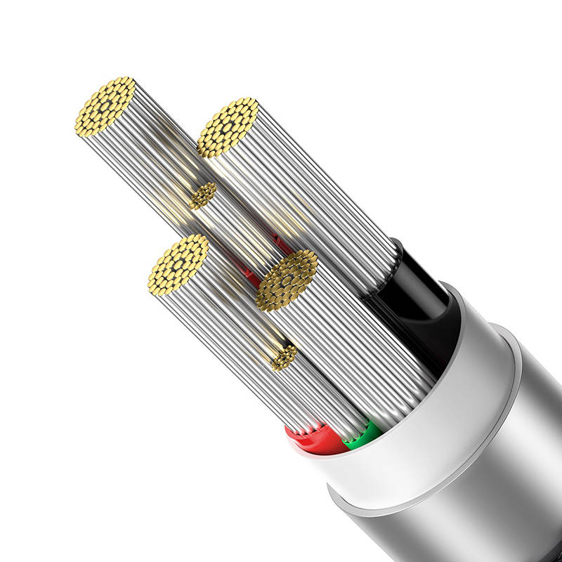 Кабел Baseus CATS000201 USB към USB Type C 100W 1м - черен - Image 5