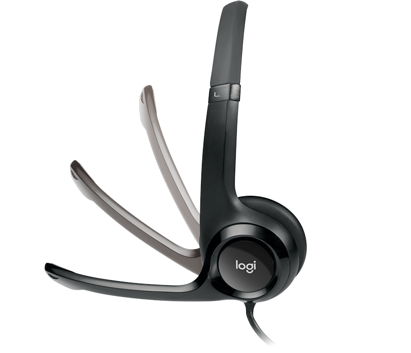 Слушалки с микрофон Logitech H390 USB 981-000406 - Image 2