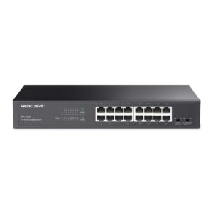 16-портов Gigabit Desktop/Rackmount комутатор Mercusys MS116GS