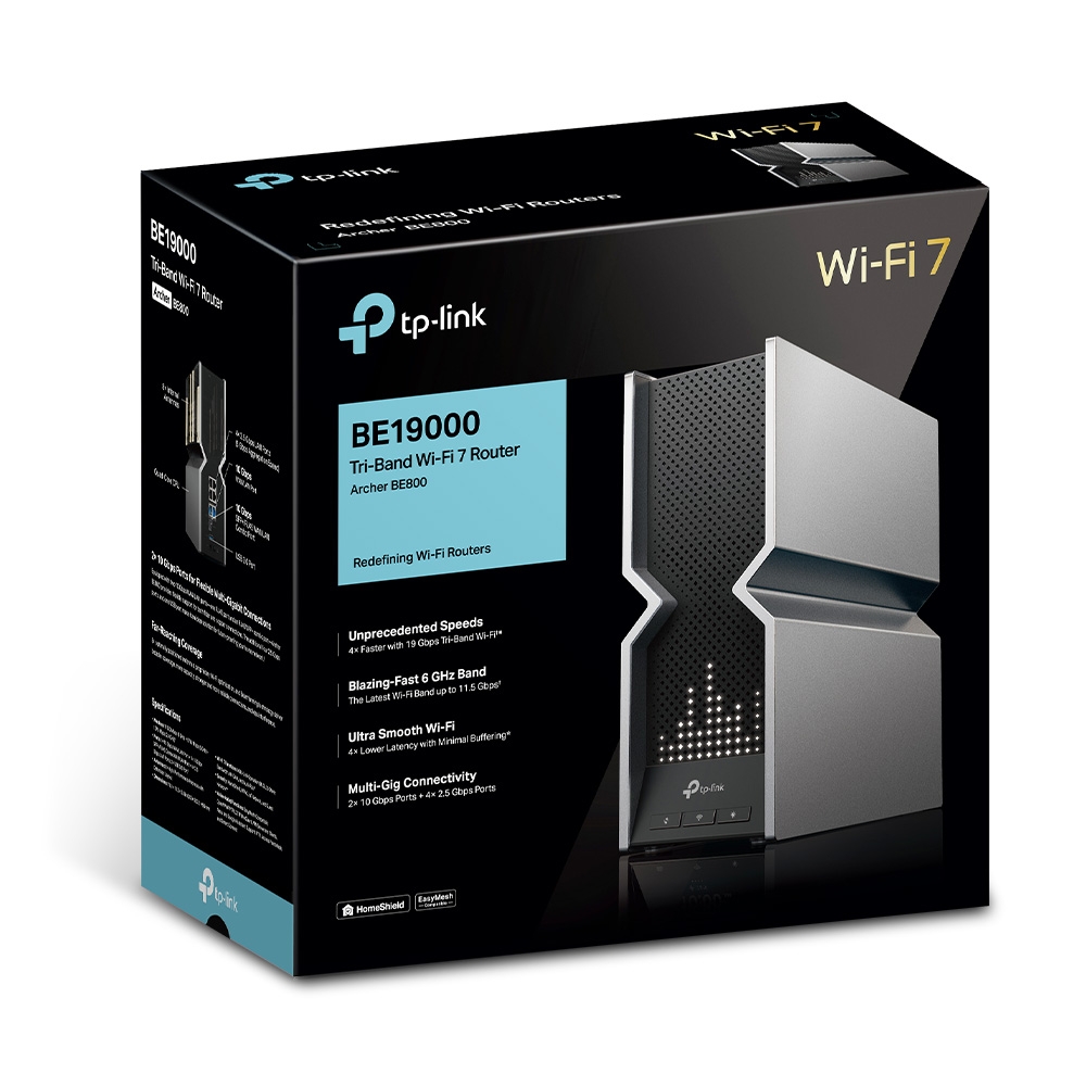 Рутер Wi-Fi 7 TP-Link Archer BE800 BE19000 3-лентов - Image 5