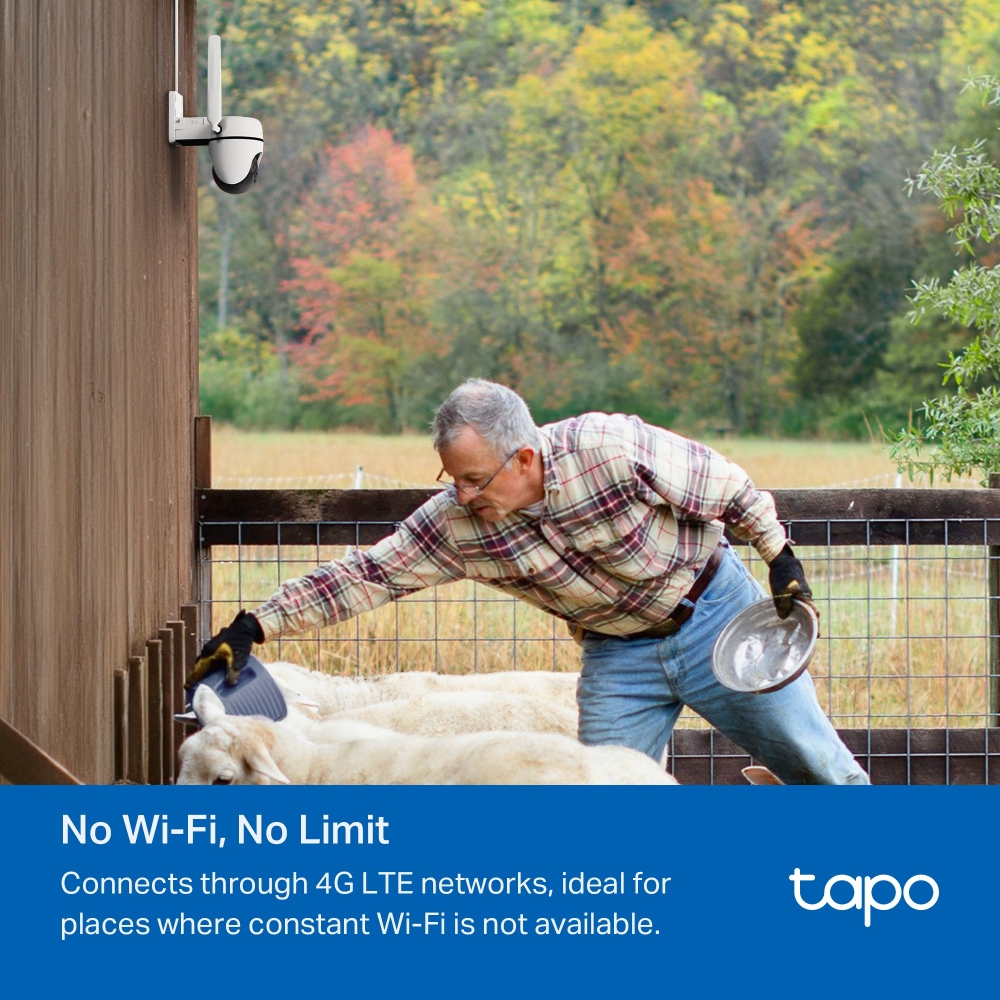 Външна охранителна камера TP-Link Tapo C501GW 4G LTE панорамна - Image 5