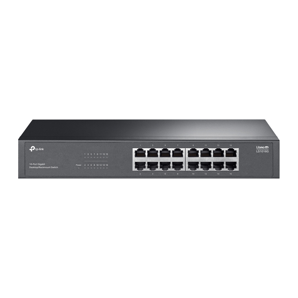 16-портов Gigabit настолен комутатор TP-Link LS1016G