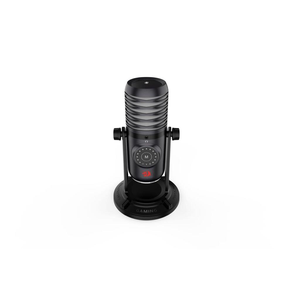 Геймърски кондензаторен микрофон Redragon Stellaris GM306 – RGB USB със стойка и многофункционални режими - Image 5