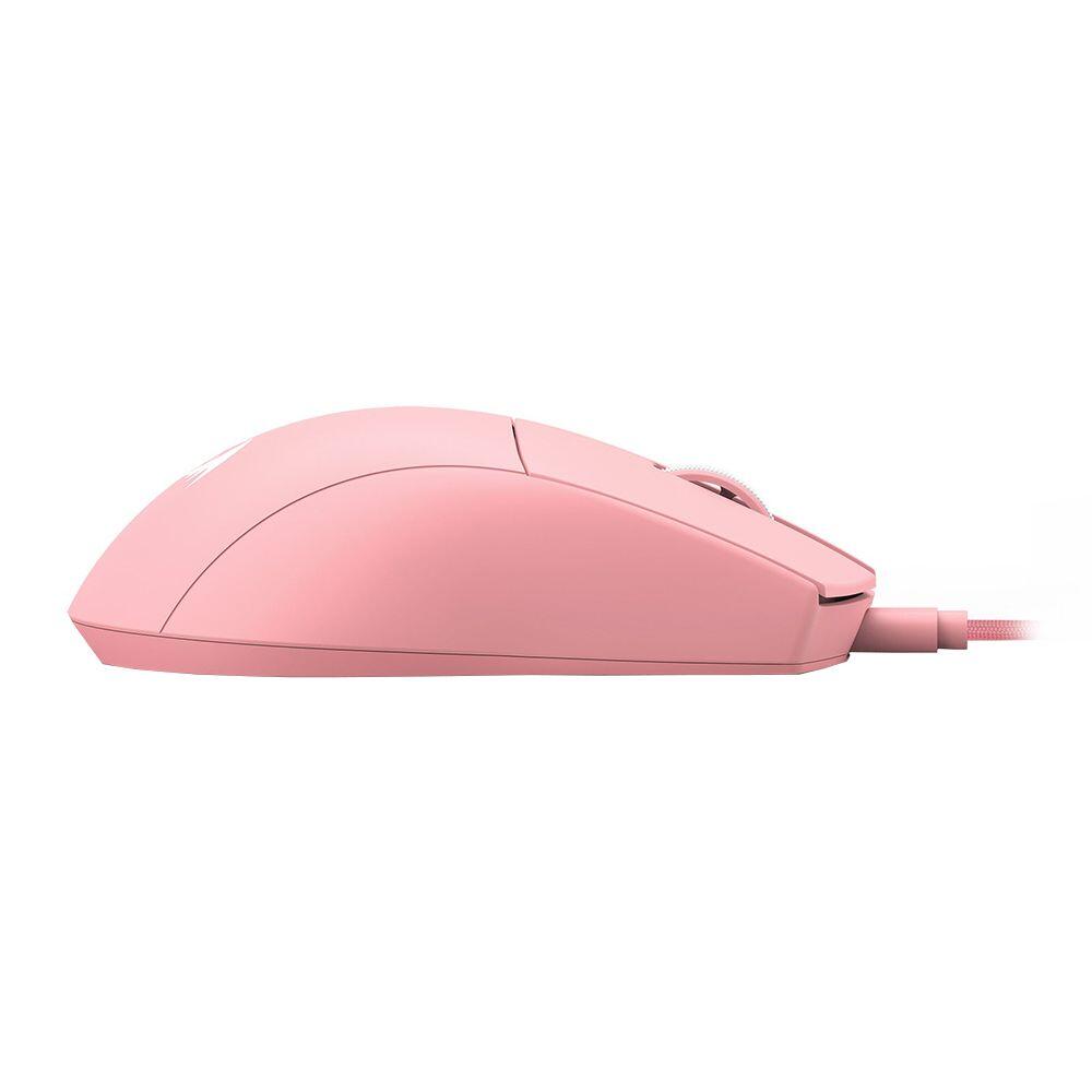 Геймърска мишка Redragon K1ng 1K M724P - розов - Image 3