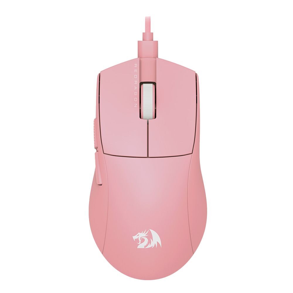 Геймърска мишка Redragon K1ng 1K M724P - розов