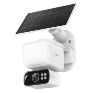 Соларно захранван комплект охранителна камера с прожектор и Pan/Tilt функция TP-Link Tapo C615F KIT