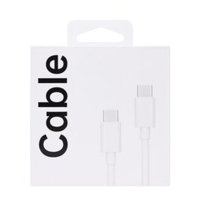 Кабел OPPO DL149 Type-C към Type-C - бял