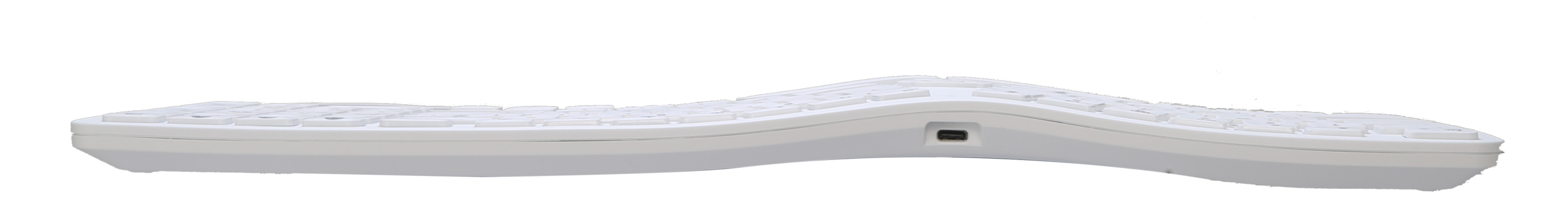 Клавиатура Delux GM902 безжична/Bluetooth бяла US Layout - Image 2