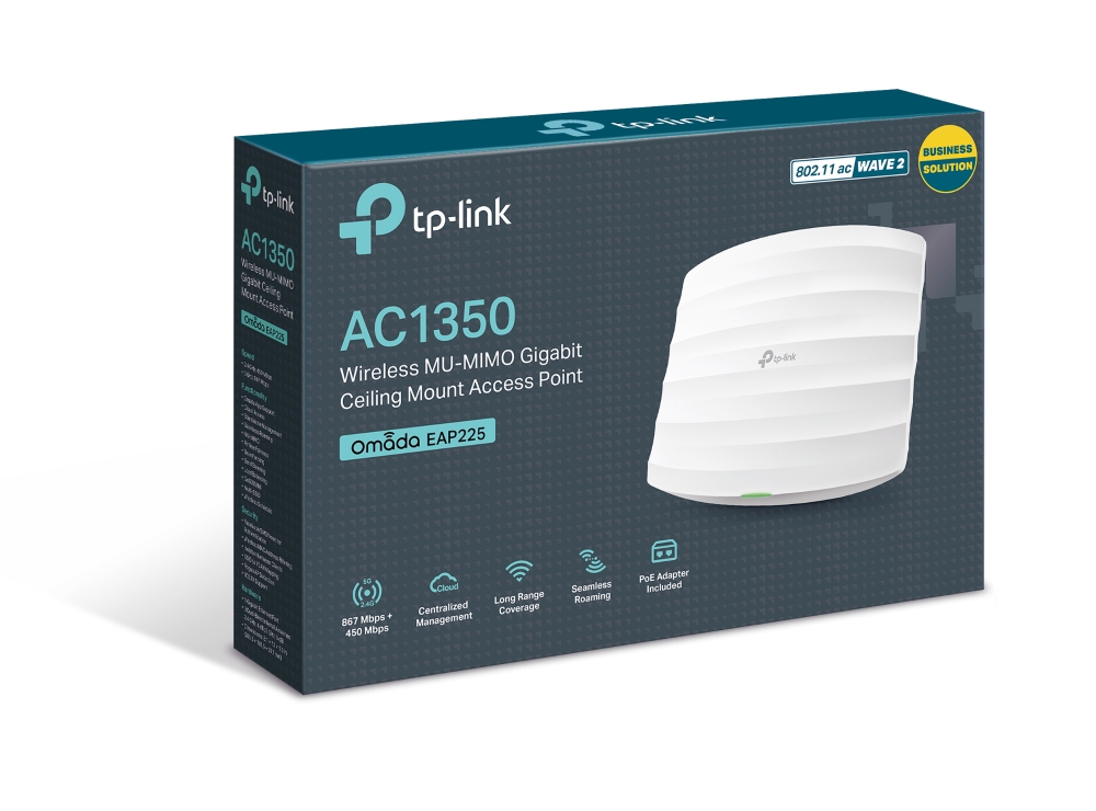 2-лентова точка за достъп TP-Link EAP225 AC1350 - Image 4