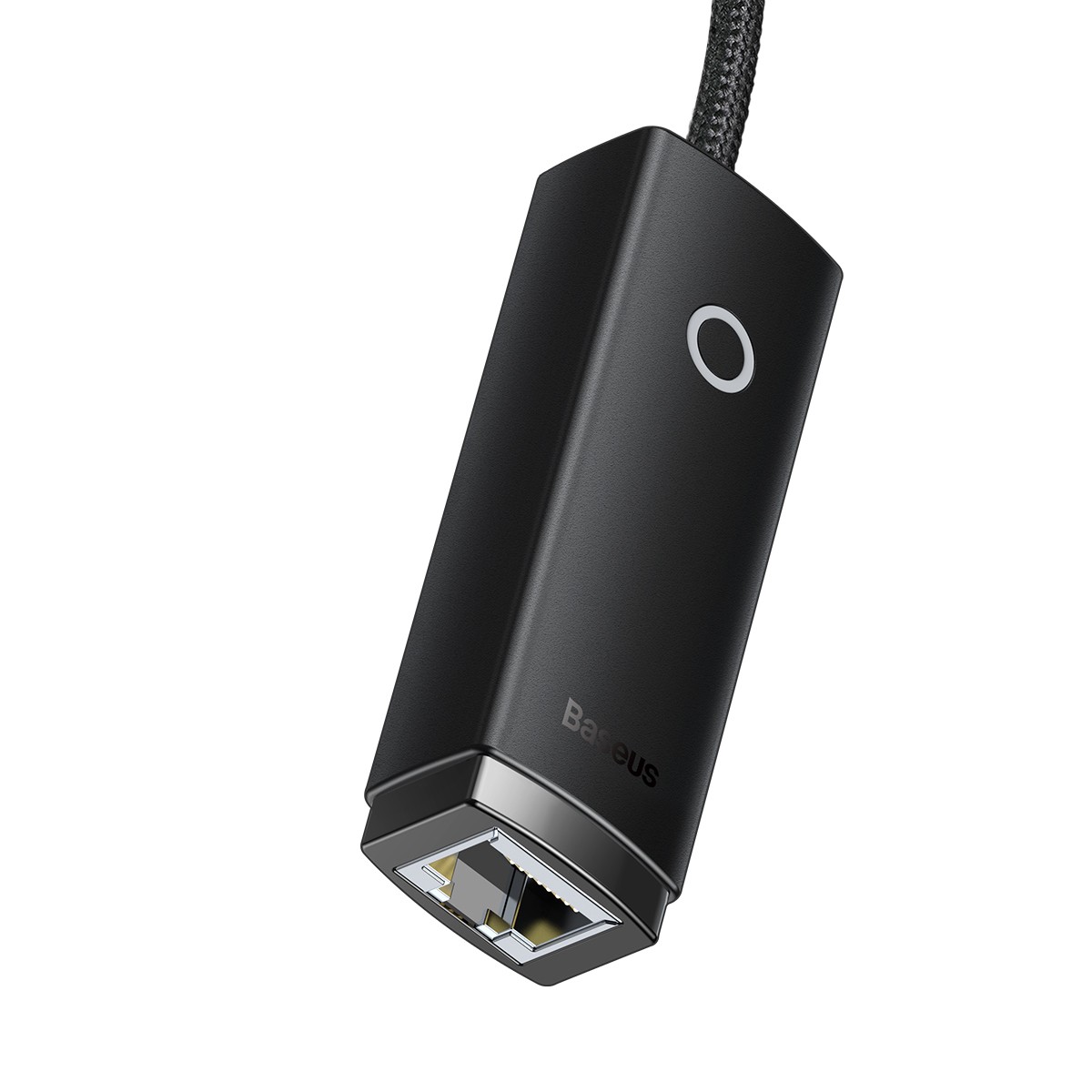 Мрежови адаптер Baseus WKQX000001 USB-A към RJ45 Ethernet 100Mbps черен - Image 3