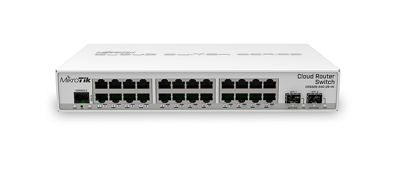 26-портов комутатор MikroTik CRS326-24G-2S+IN - Image 5