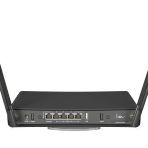 2-лентов безжичен рутер MikroTik hAP AC3 RBD53iG-5HacD2HnD