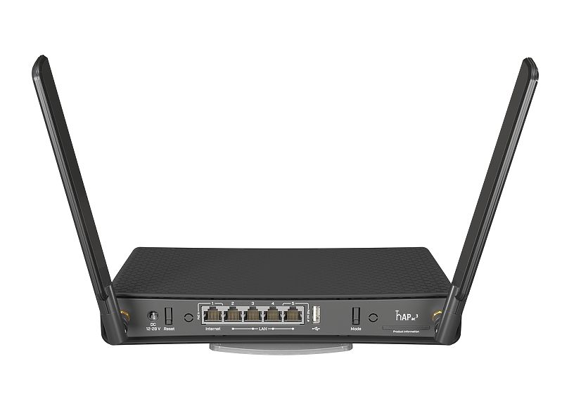 2-лентов безжичен рутер MikroTik hAP AC3 RBD53iG-5HacD2HnD