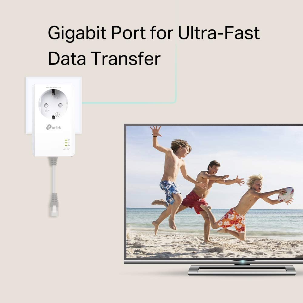Gigabit Powerline TP-Link TL-PA7017P AV1000 - Image 4