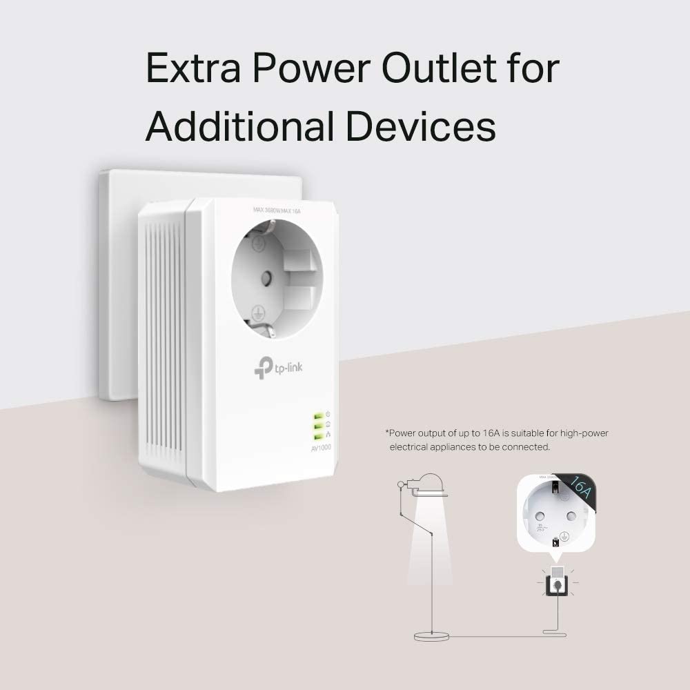 Gigabit Powerline TP-Link TL-PA7017P AV1000 - Image 5