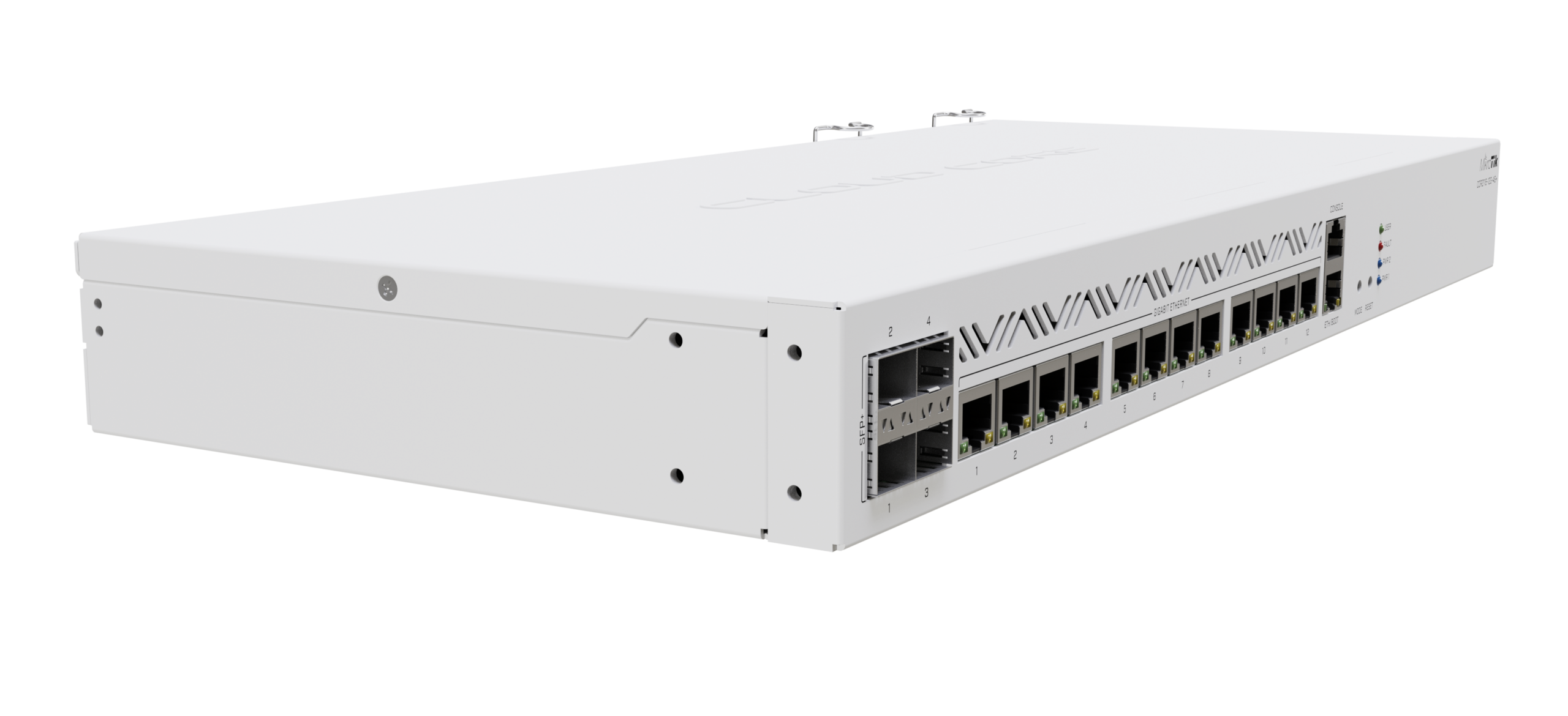 12-портов комутатор MikroTik CCR2116-12G-4S+ с 4 SFP+ порта - Image 3