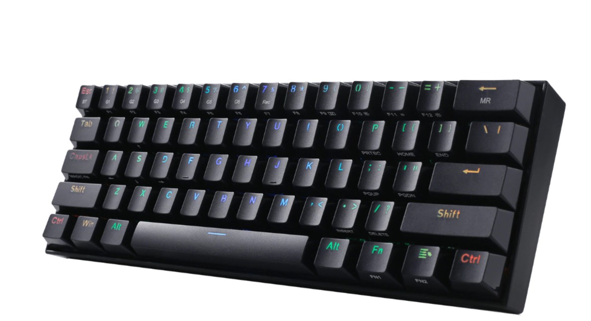 RGB Геймърска клавиатура Draconic K530RGB-PRO_BR с Кафяв превключвател - Image 3