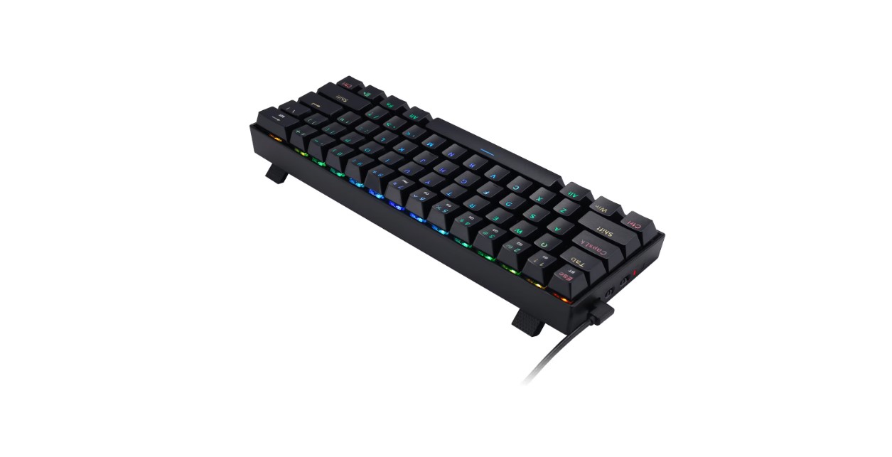 RGB Геймърска клавиатура Draconic K530RGB-PRO_BR с Кафяв превключвател - Image 4
