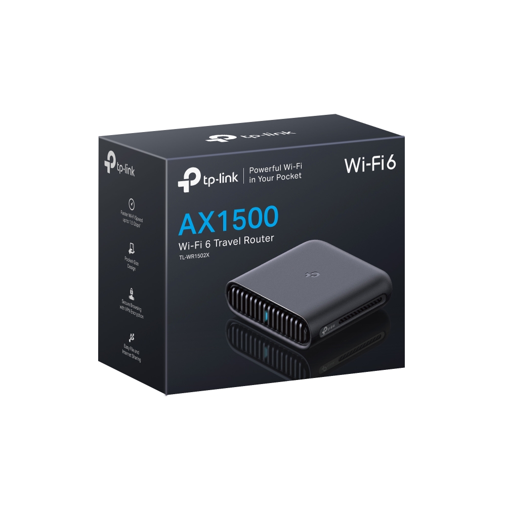 Преносим рутер TP-Link TL-WR1502X AX1500 Wi-Fi 6 - Image 4