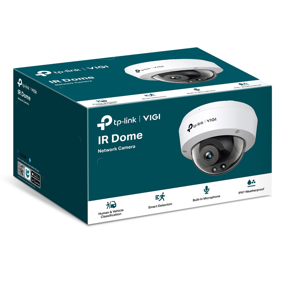 2MP IR куполна мрежова камера TP-Link VIGI C220I(4mm) - Image 5