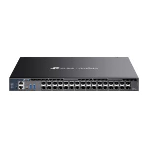 26-портов 10G модулен L3 управляван агрегационен комутатор с 6 25G слота TP-Link Omada SX6632YF