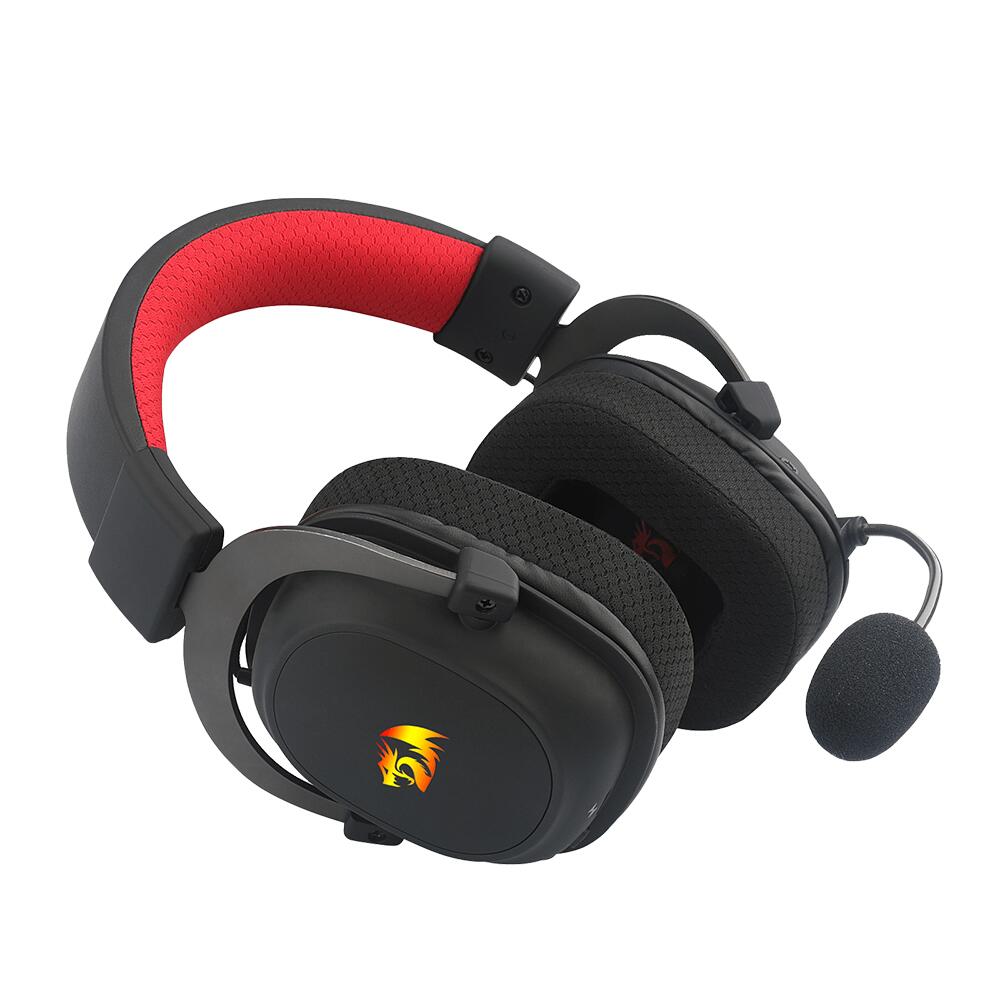Безжични и Bluetooth геймърски слушалки Redragon ZeusX Pro 7.1 H510-PRO - черни - Image 3