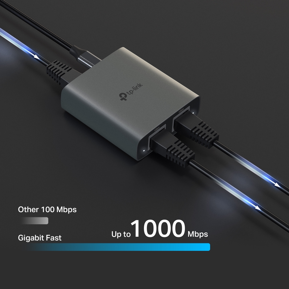 1 към 2 Gigabit Ethernet сплитер TP-Link EH210 - Image 4
