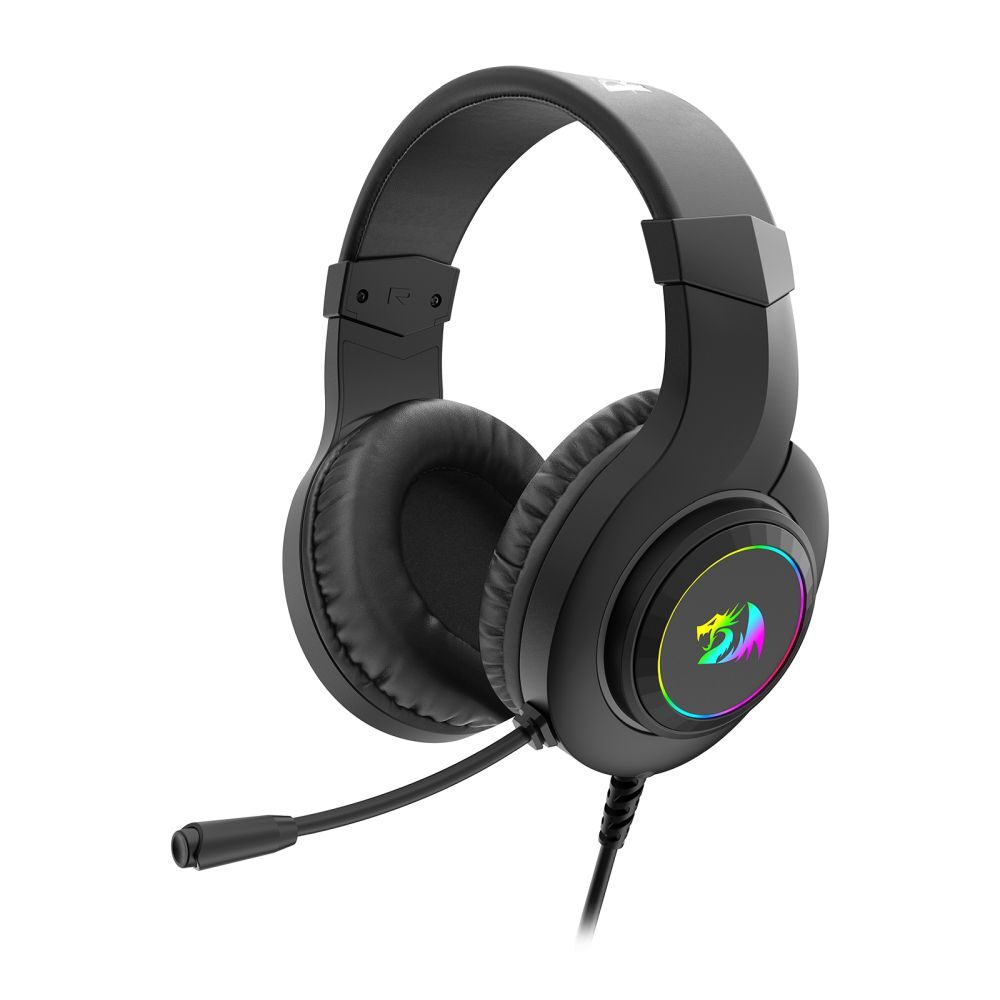 Геймърски слушалки Redragon Hylas H371-RGB USB RGB осветление - черни