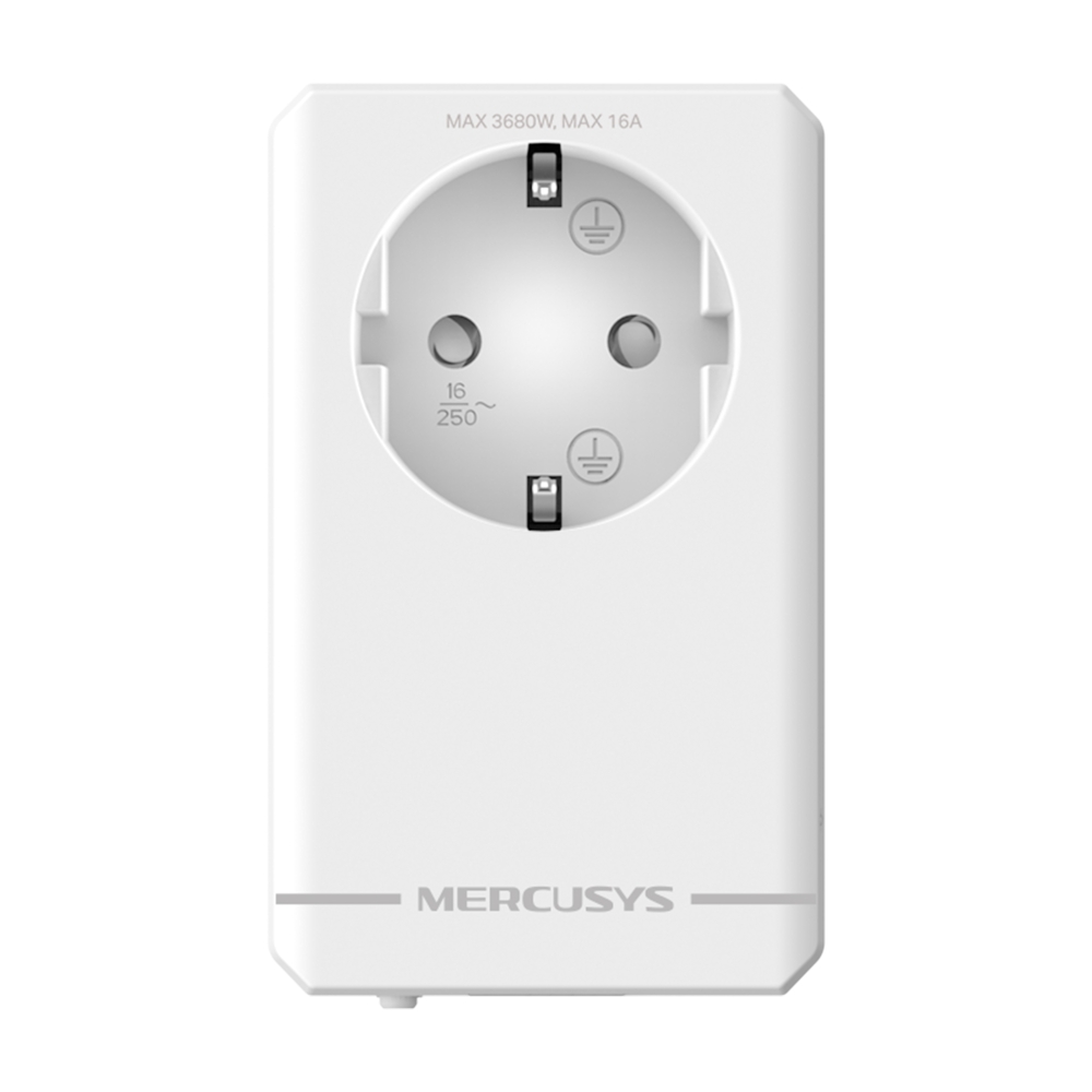 Стартов комплект Gigabit Passthrough Powerline адаптери Mercusys MP500P KIT AV1000 - Image 2