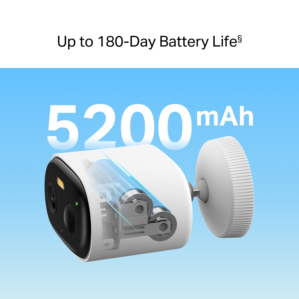 Комплект охранителна камера със соларно захранване Mercusys MC410 KIT - Image 4