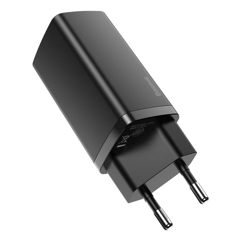 Зарядно устройство Baseus CCGAN2L-B01 GaN2 Lite Fast 65W черно - Image 2