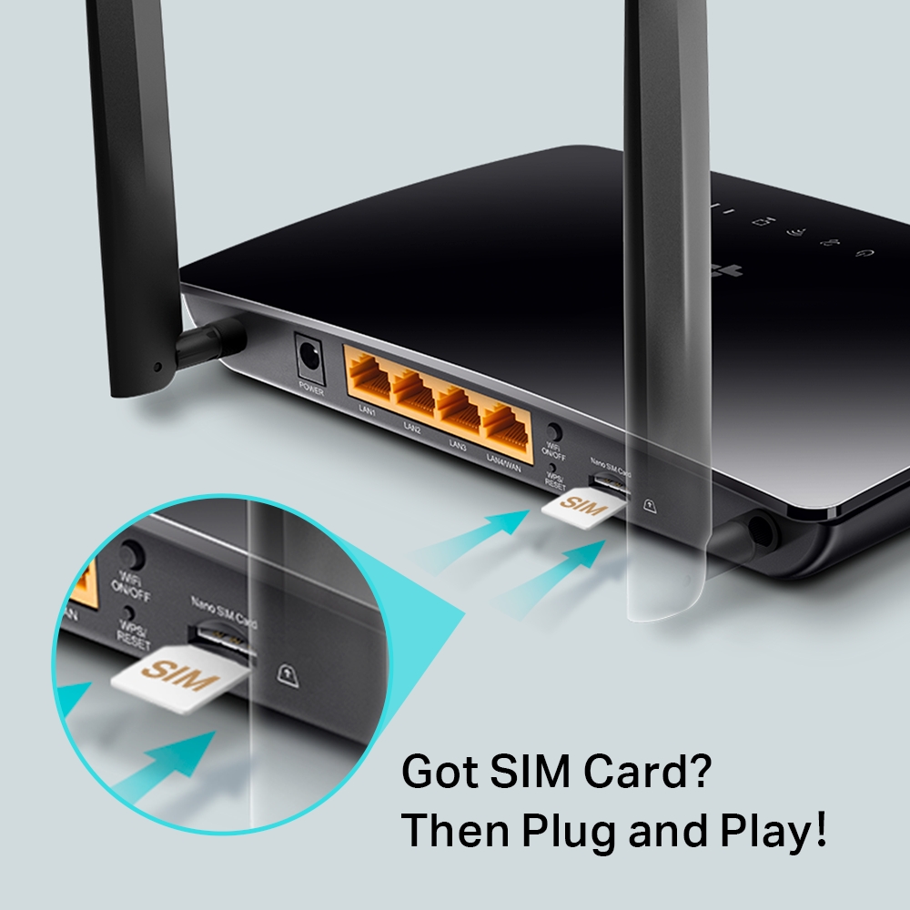 4G LTE рутер TP-Link TL-MR6400 N300Mbps - Image 4