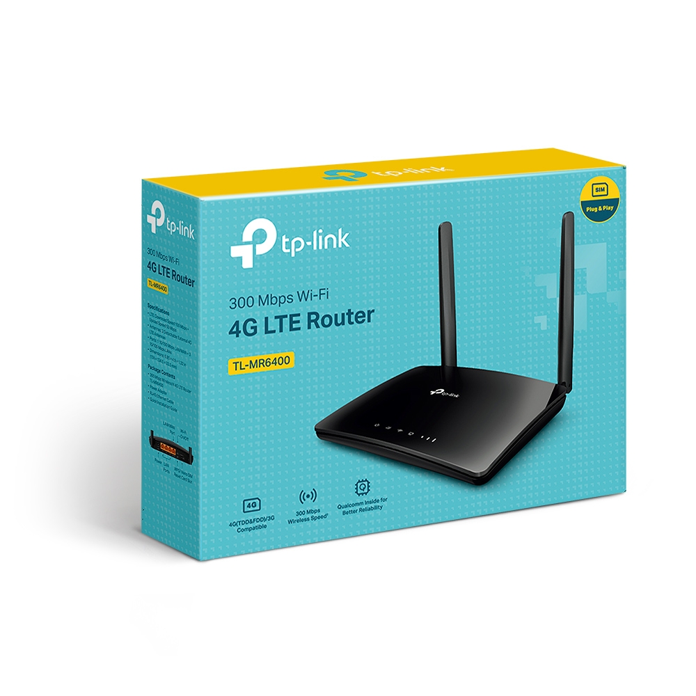4G LTE рутер TP-Link TL-MR6400 N300Mbps - Image 5