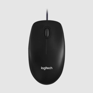 USB мишка oптична  Logitech M100 910-006652 - черна
