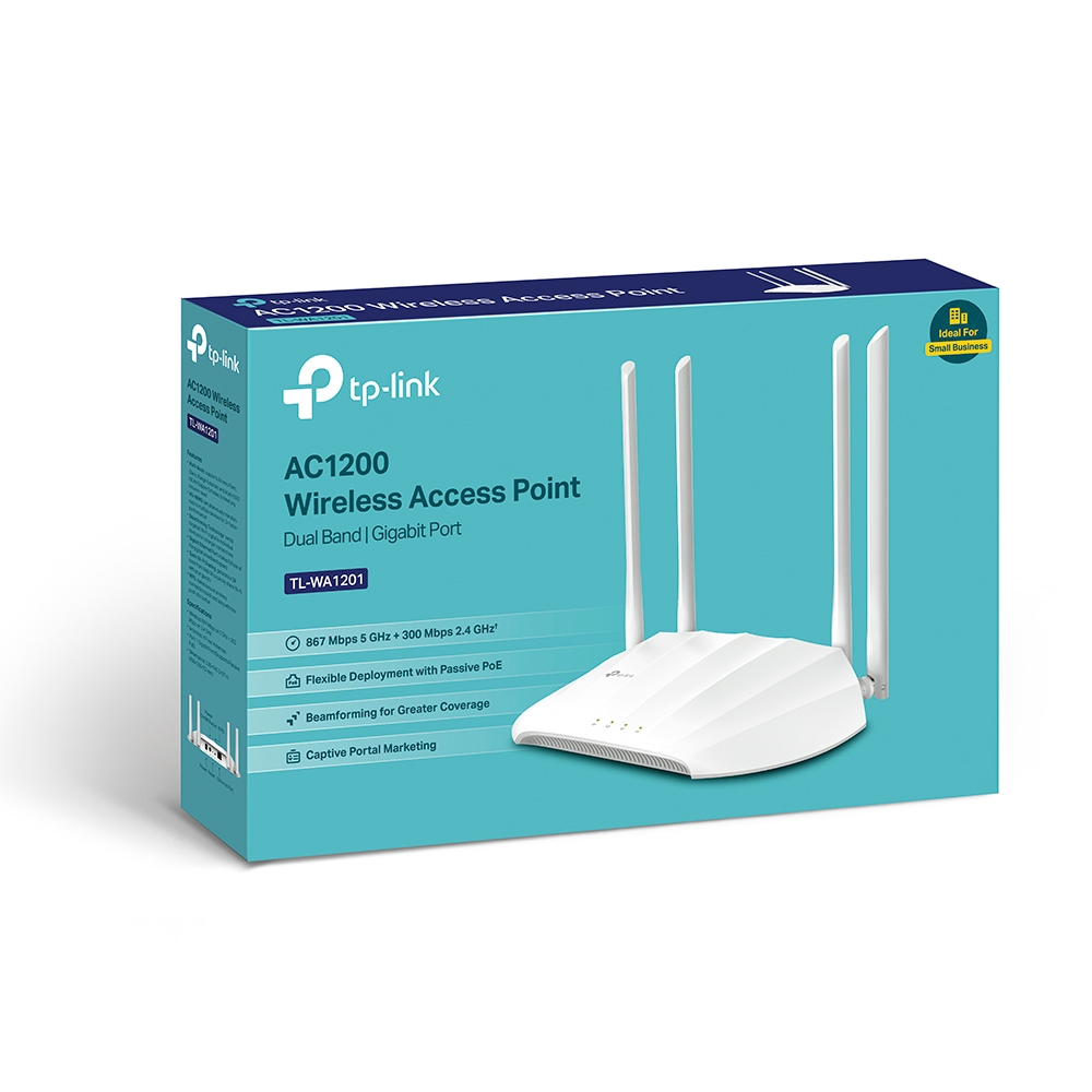 2-лентова точка за достъп TP-Link TL-WA1201 AC1200 - Image 4