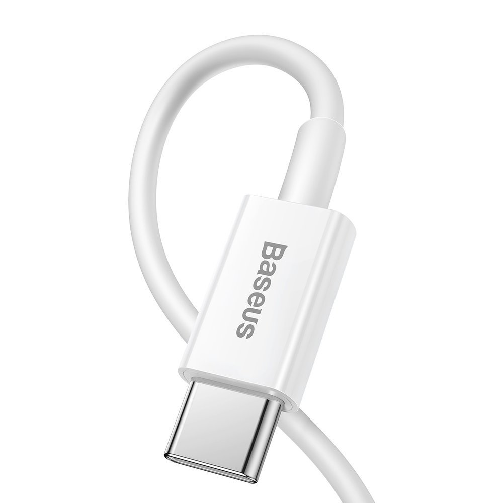 Кабел Baseus Superior USB Type C към Lightning 20W 2м CATLYS-C02 - бял - Image 3