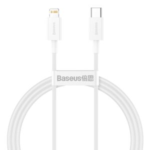 Кабел Baseus Superior USB Type C към Lightning 20W 2м CATLYS-C02 - бял