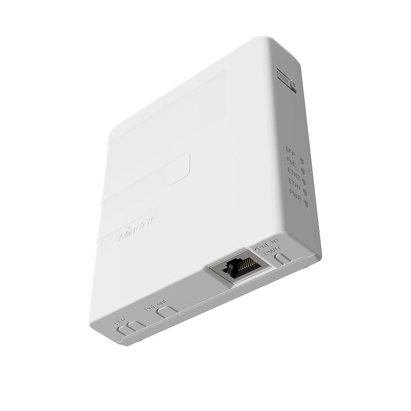 Стенен Passive PoE инжектор MikroTik GPEN21 с SFP порт