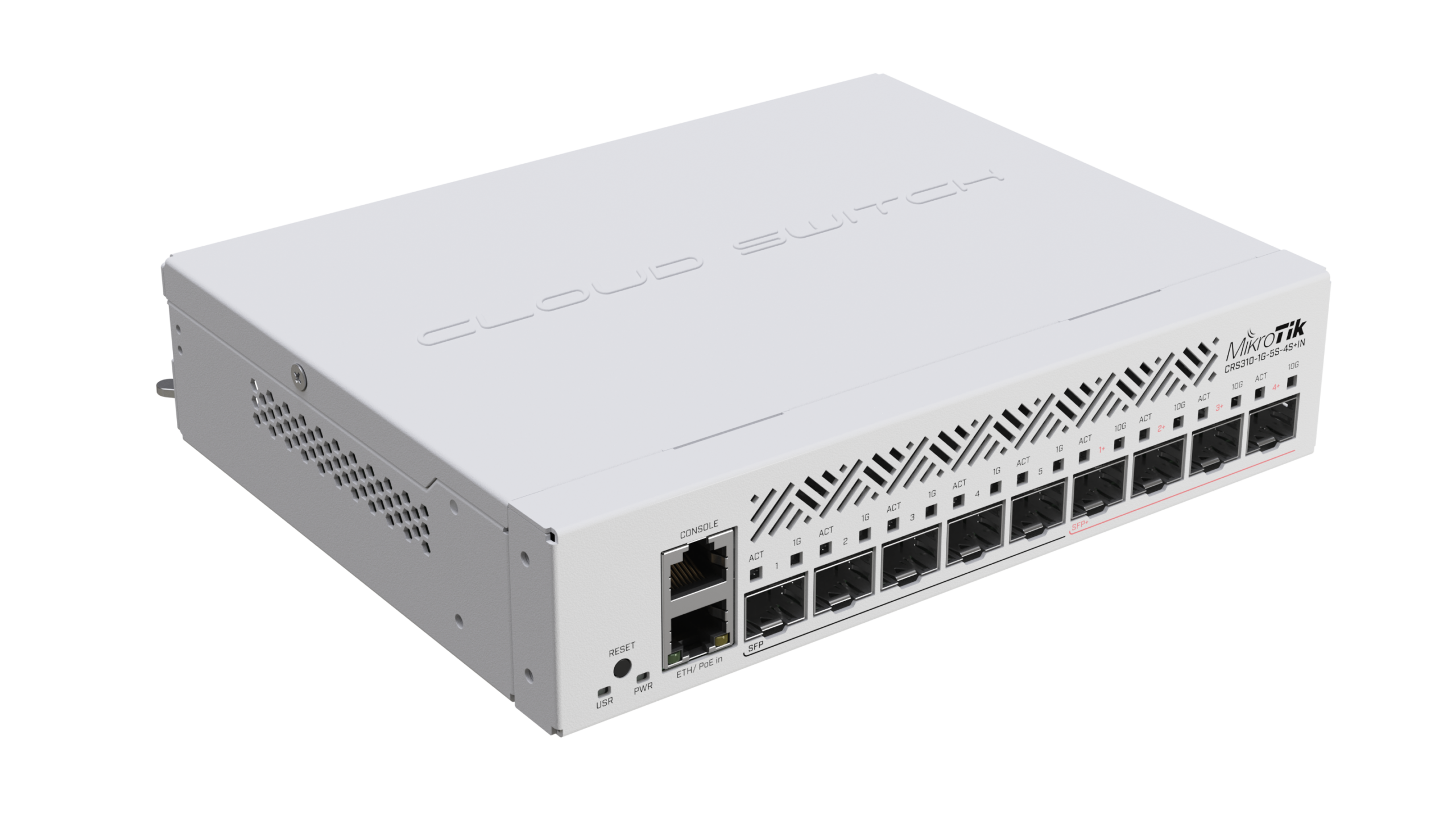Комутатор MikroTik CRS310-1G-5S-4S+IN с 5 SFP и 4 SPF+ порта - Image 3