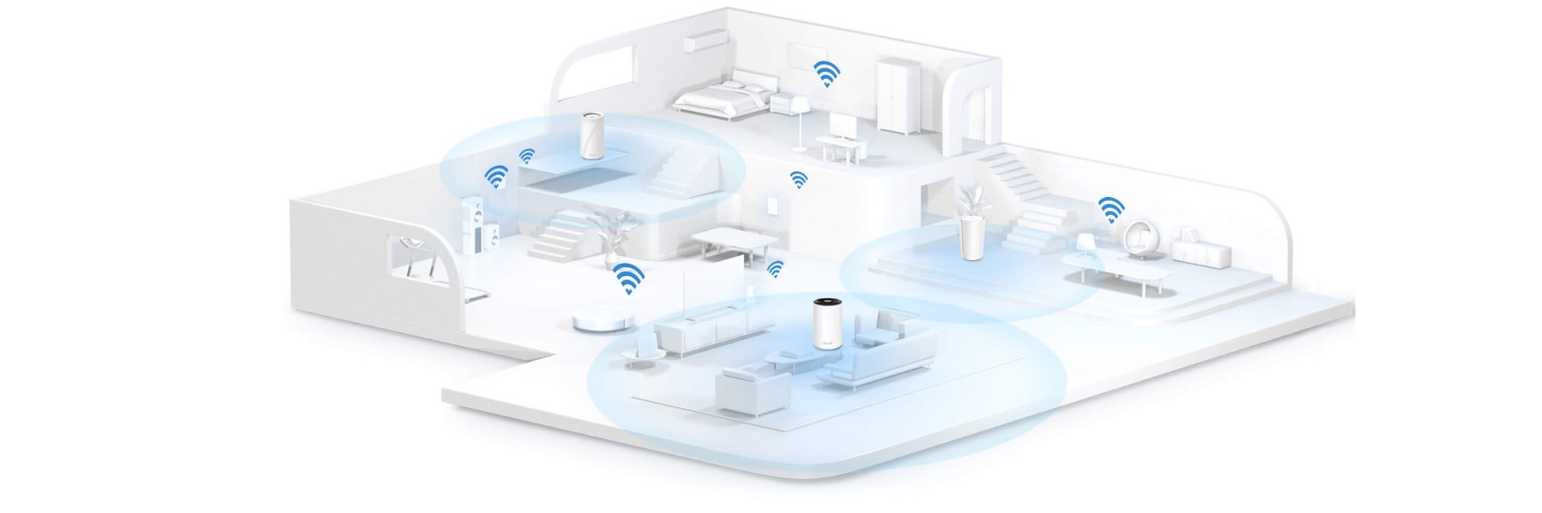 Безжична Wi-fi 7 Mesh система TP-Link Deco BE65(3-pack) BE9300 - Image 5