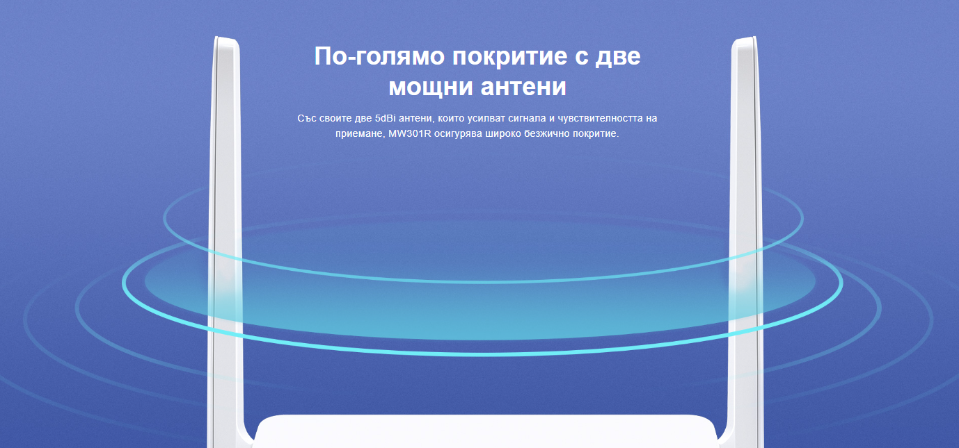 Безжичен рутер Mercusys MW301R 300 Mbps - Image 5