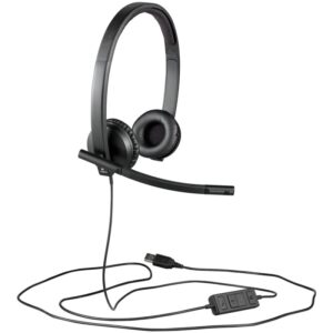 Слушалки Logitech USB H570e Stereo 981-000575 - USB