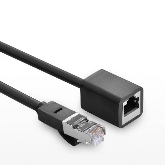 Мрежов кабел Ugreen Ethernet RJ45 Cat 6 FTP 1000Mbps 2м (NW112 11281) - черен - Image 4